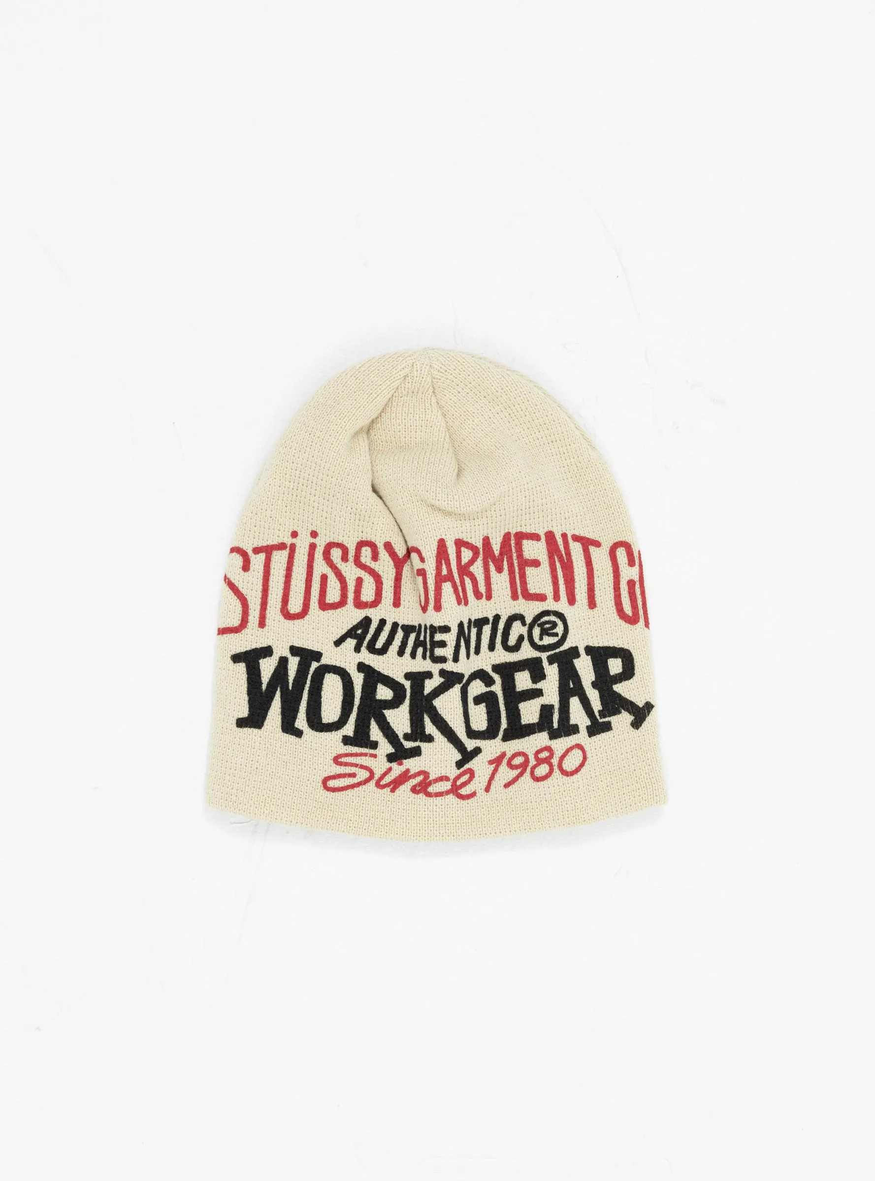 Workgear Print Beanie Bone