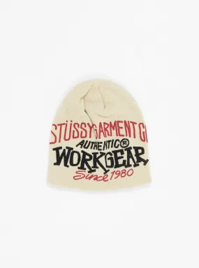 Workgear Print Beanie Bone